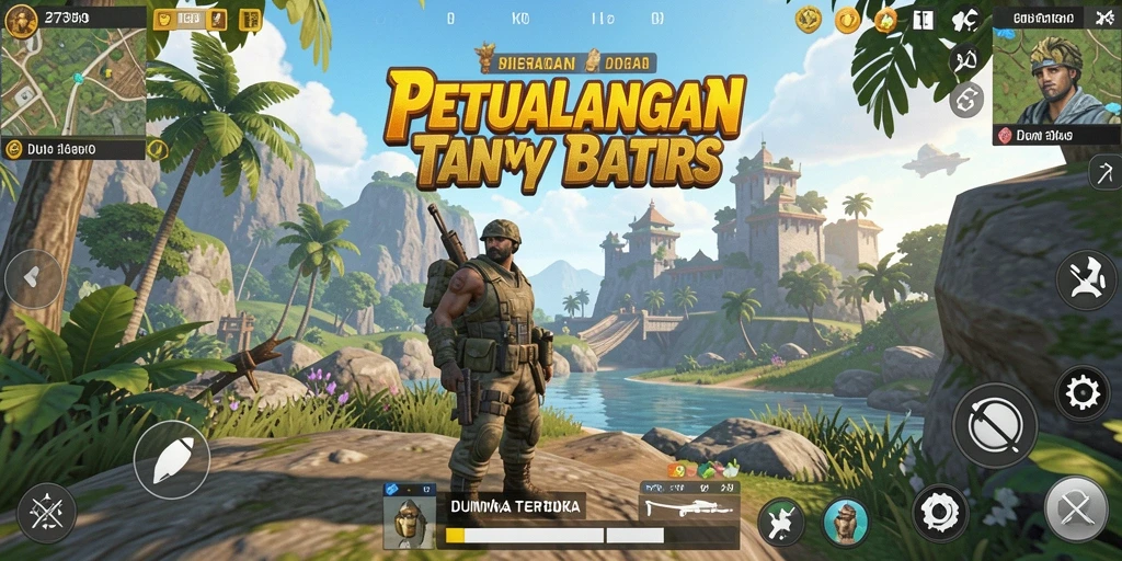 Screenshot gameplay 2739 menampilkan petualangan seru di dunia terbuka.