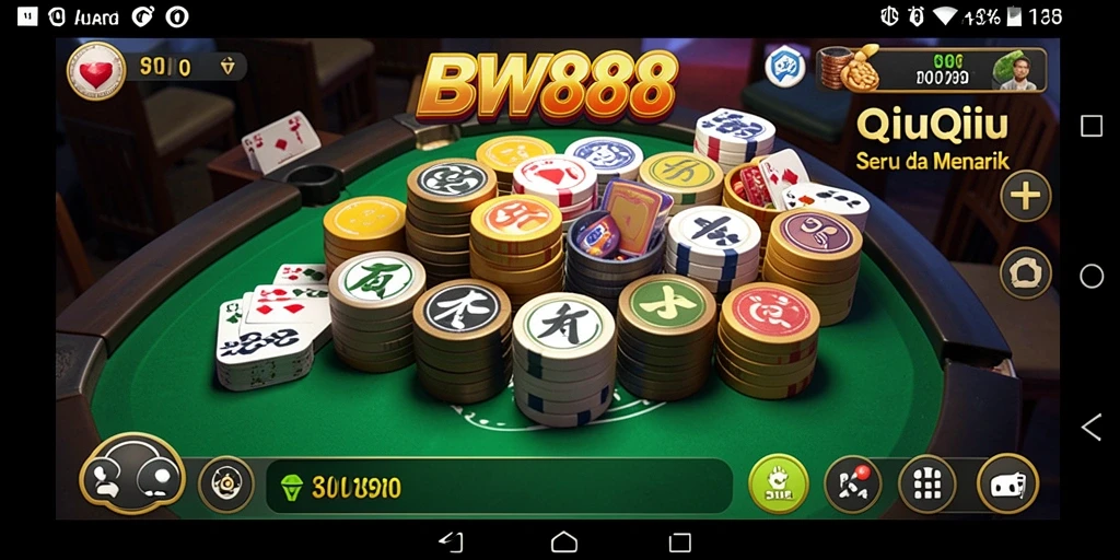 Tangkapan layar gameplay QiuQiu yang menampilkan momen seru.