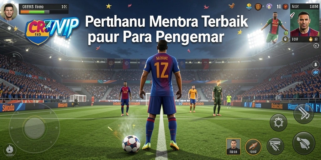 Tampilan menarik dari gameplay Tower Defense di CR7VIP.