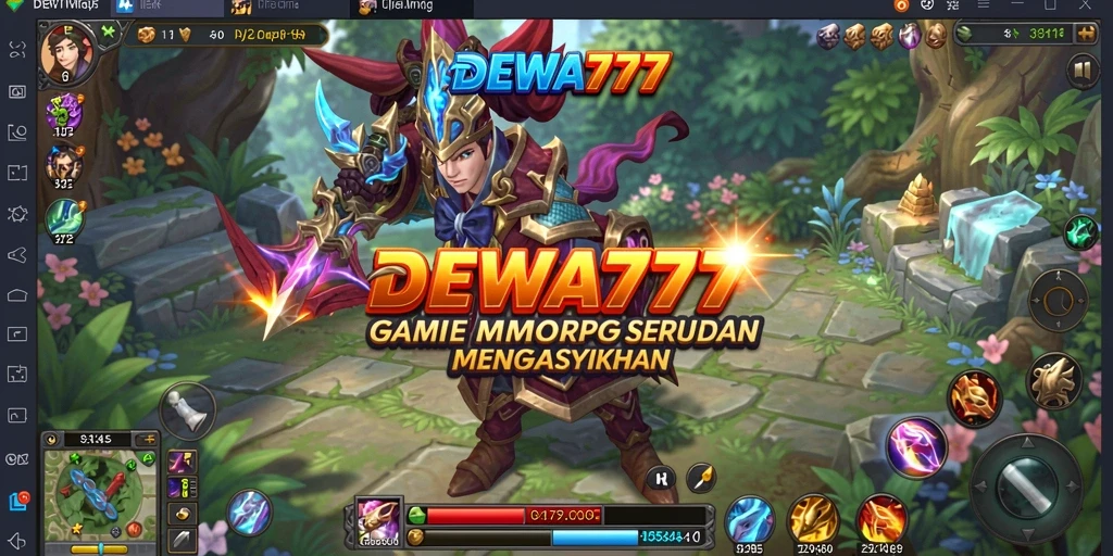Tampilan gameplay menarik dari DEWA777 dengan aksi pertarungan seru.