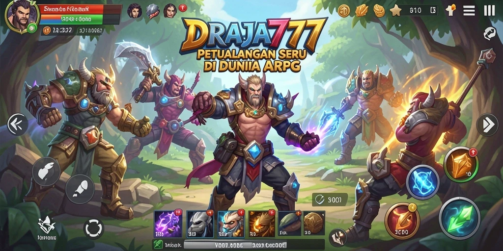 Gameplay seru dan grafis menawan di DRAJA777.