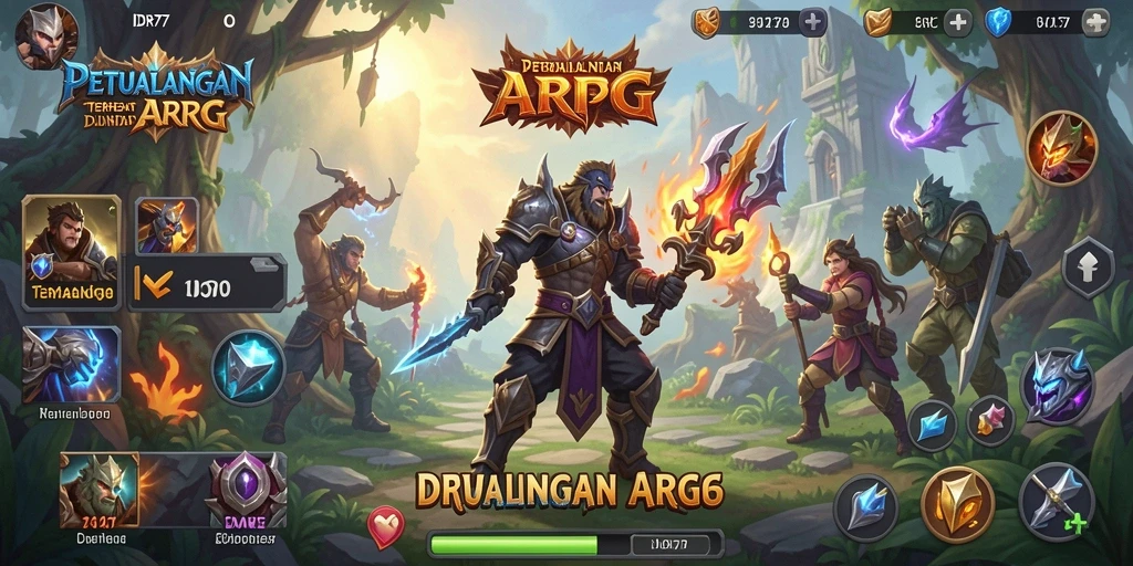 Gameplay ARPG yang menakjubkan di IDR77.