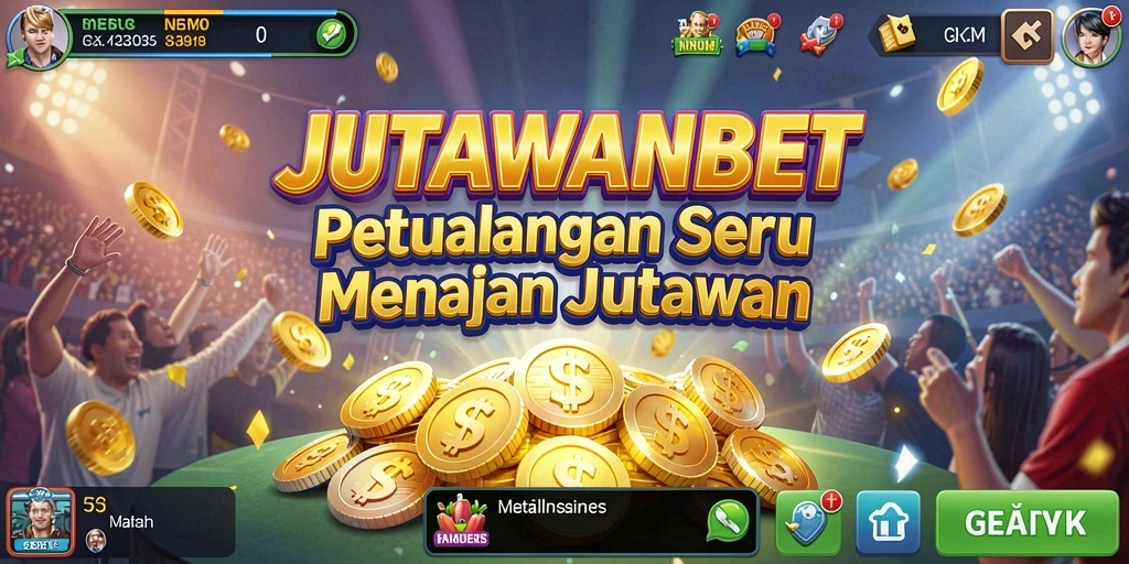 Gameplay seru JUTAWANBET dengan petualangan mendebarkan.