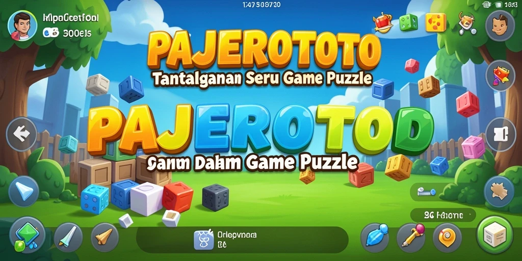 Screenshot gameplay PAJEROTOTO yang menunjukkan tantangan puzzle.