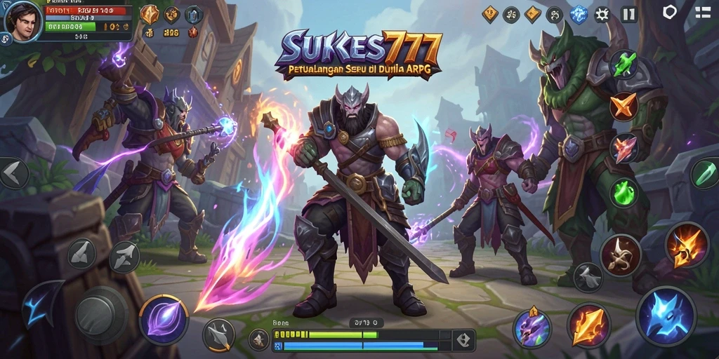 Gameplay ARPG yang seru dan penuh aksi di SUKSES777.