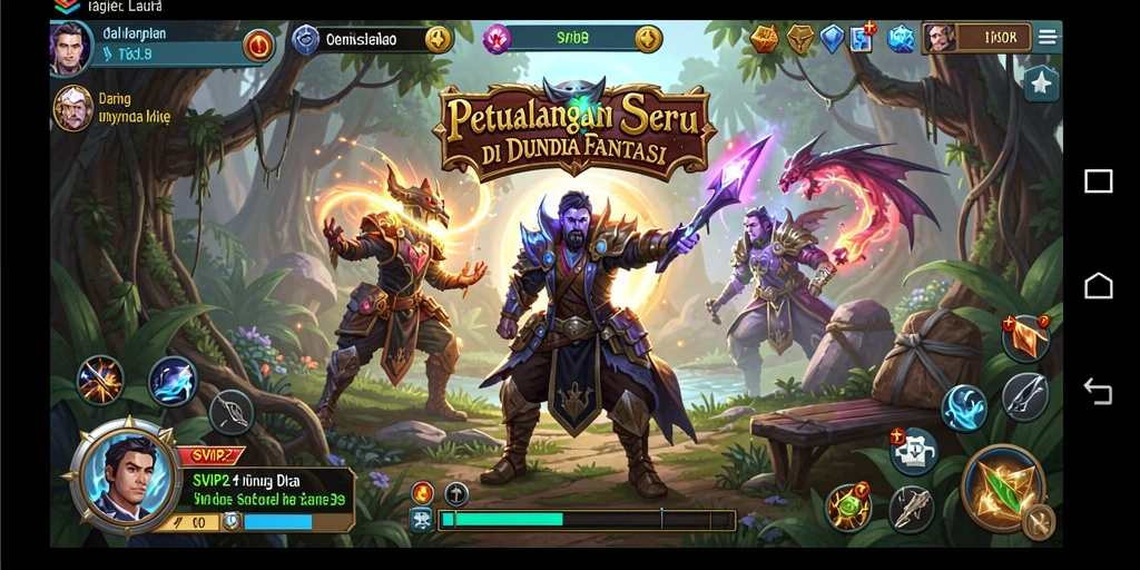 Tampilan gameplay menarik dari SVIP2 dalam petualangan seru.