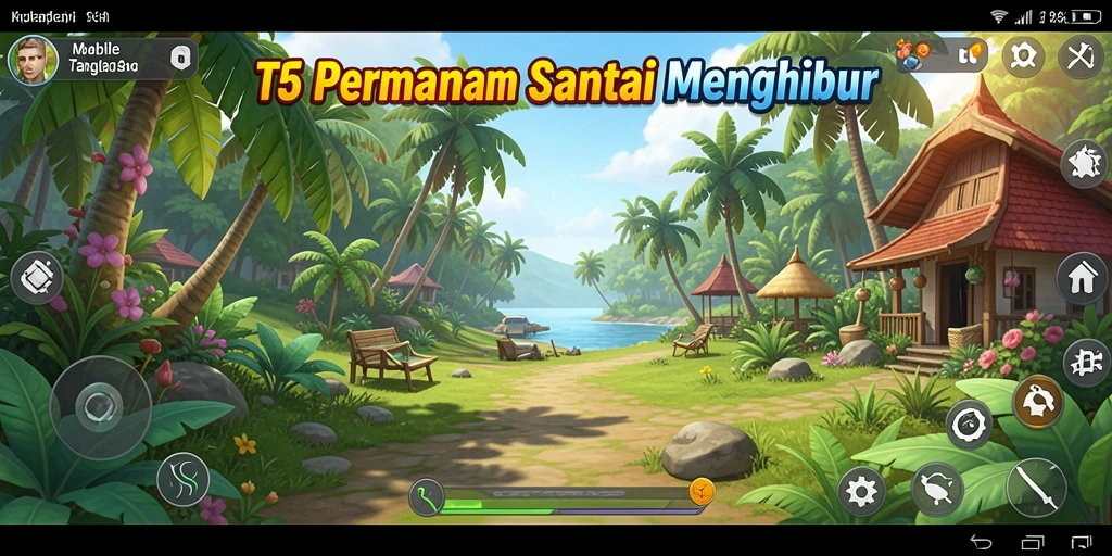Tampilan gameplay T6 yang penuh warna dan menyenangkan.