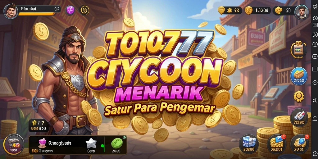 Screenshot TOTO777 menampilkan gameplay Tycoon yang seru dan interaktif.