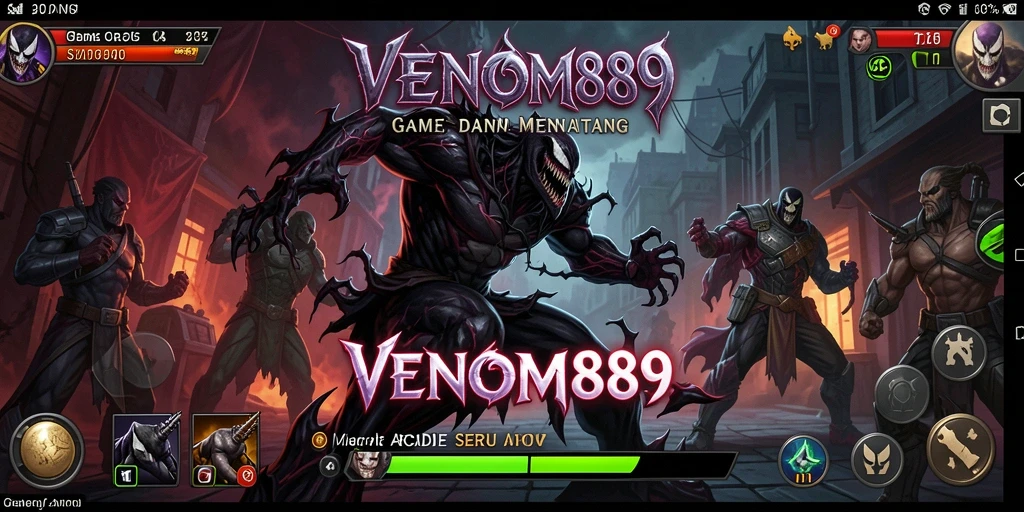 Tampilan gameplay seru dari VENOM889 yang menantang pemain.