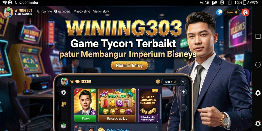 Tampilan gameplay <strong>WINNING303</strong> yang penuh aksi dan strategi bisnis.